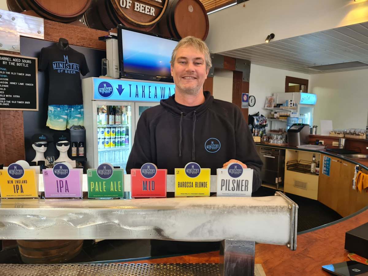 Brewery success in a Heaven of vineyards