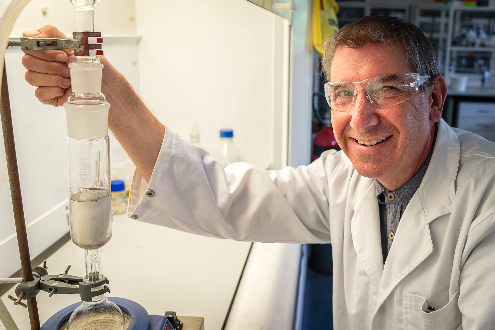 Water repellent soil research underway